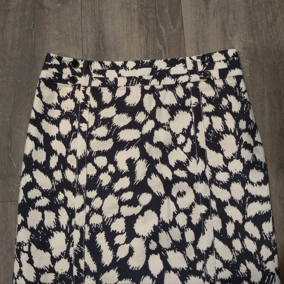Loft Black and White Pencil Skirt - Picture 2 of 5